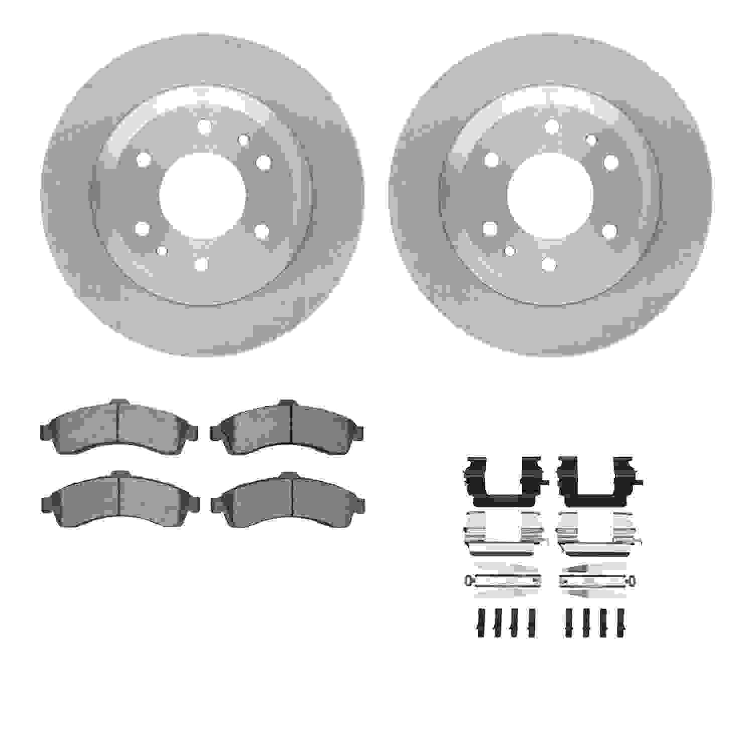 Dynamic Friction Company Disc Brake Kit 6212-48043