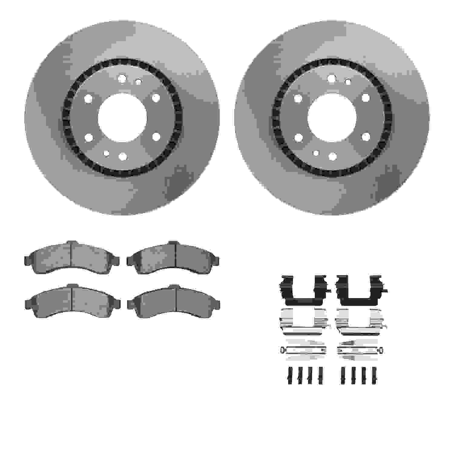 Dynamic Friction Company Disc Brake Kit 6212-48046