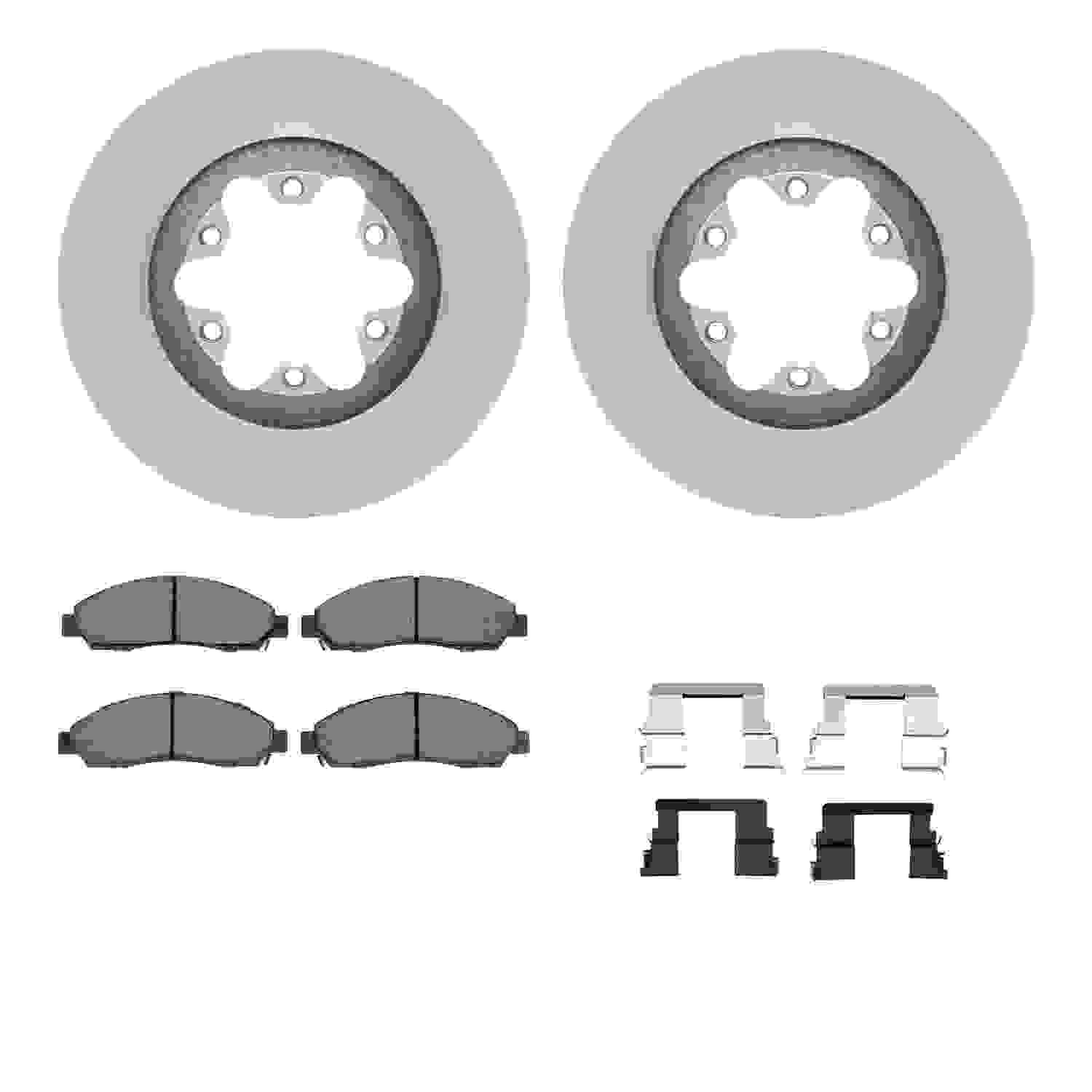 Dynamic Friction Company Disc Brake Kit 6212-48058