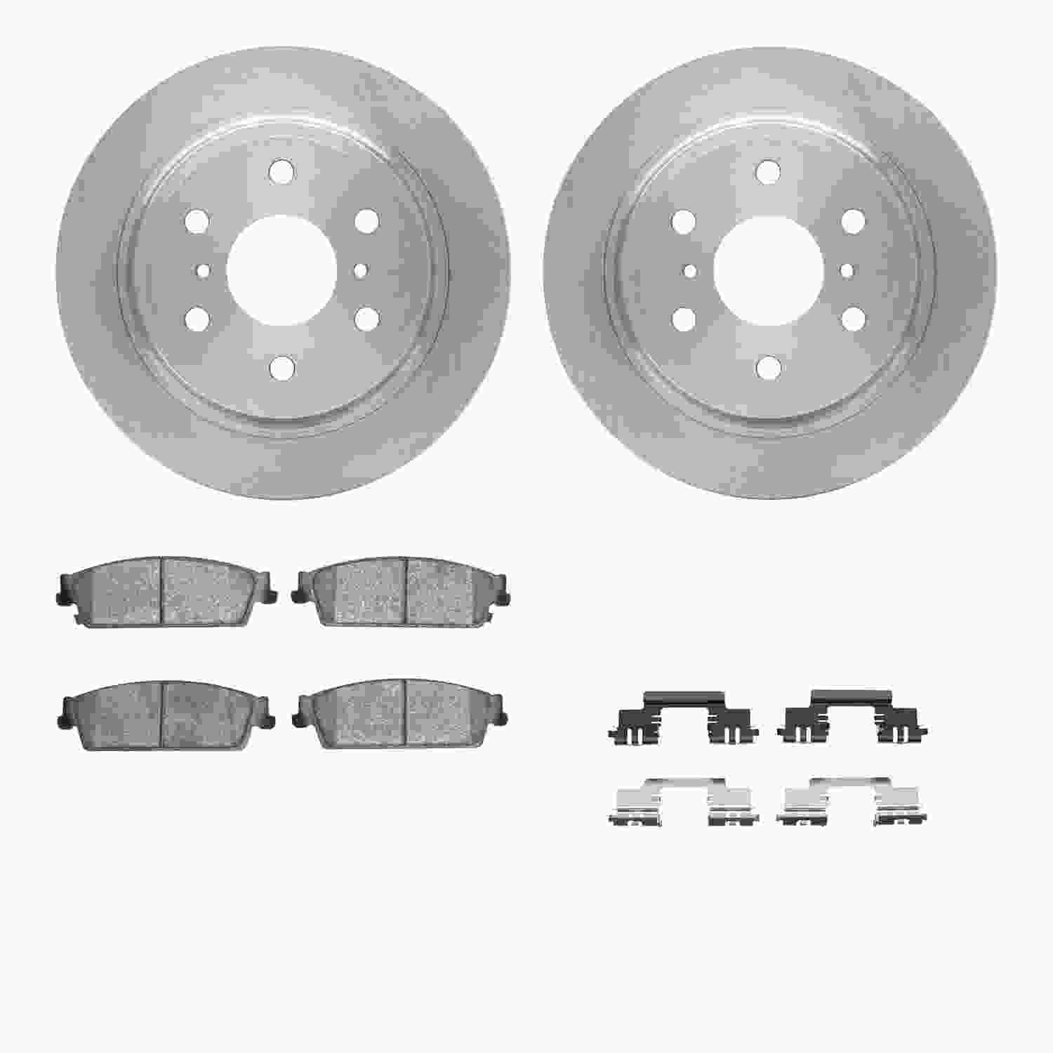 Dynamic Friction Company Disc Brake Kit 6212-48064