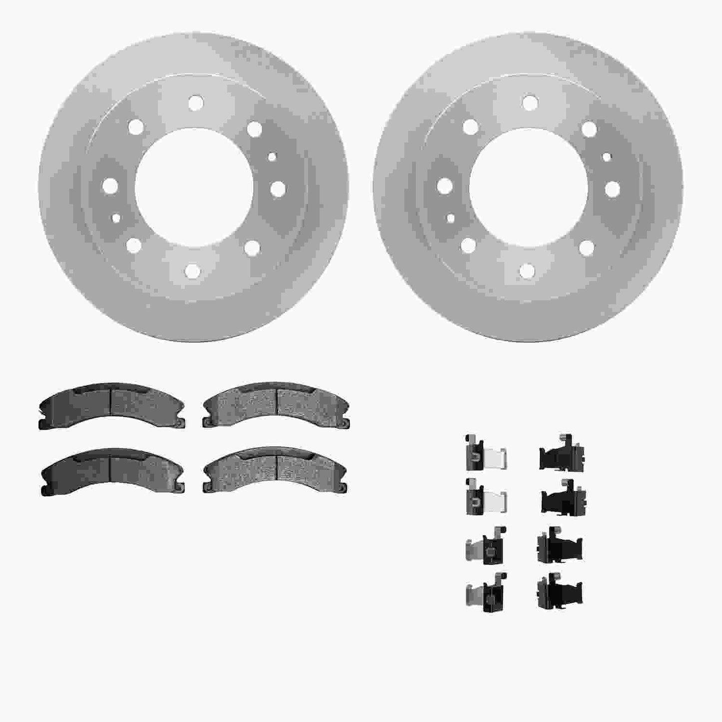 Dynamic Friction Company Disc Brake Kit 6212-48076