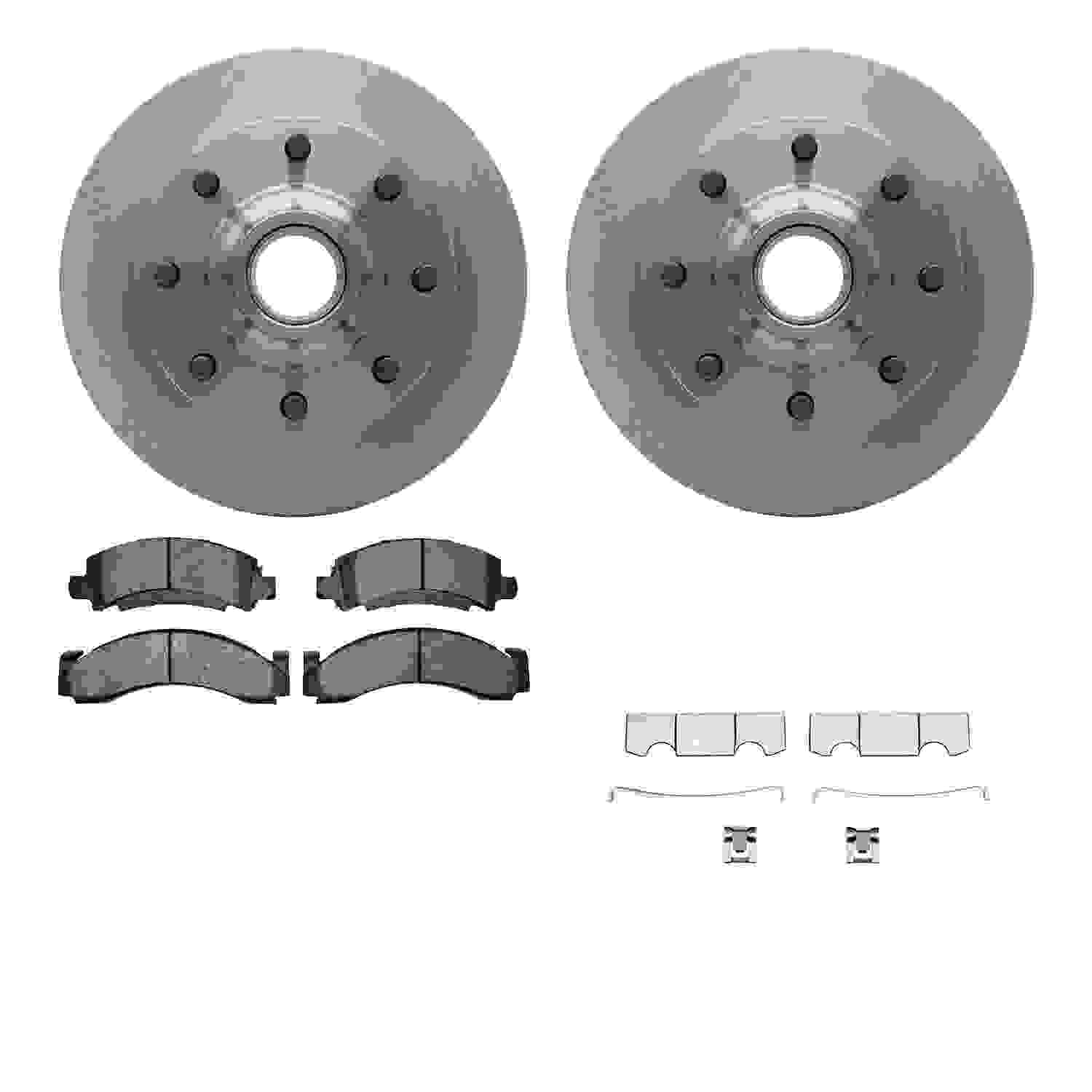 Dynamic Friction Company Disc Brake Kit 6212-48084