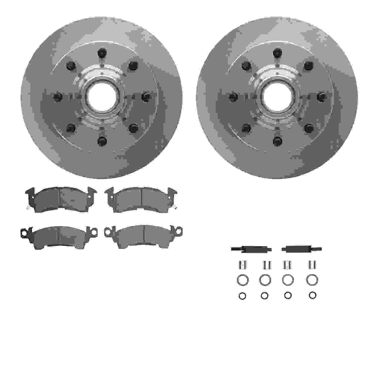 Dynamic Friction Company Disc Brake Kit 6212-48093