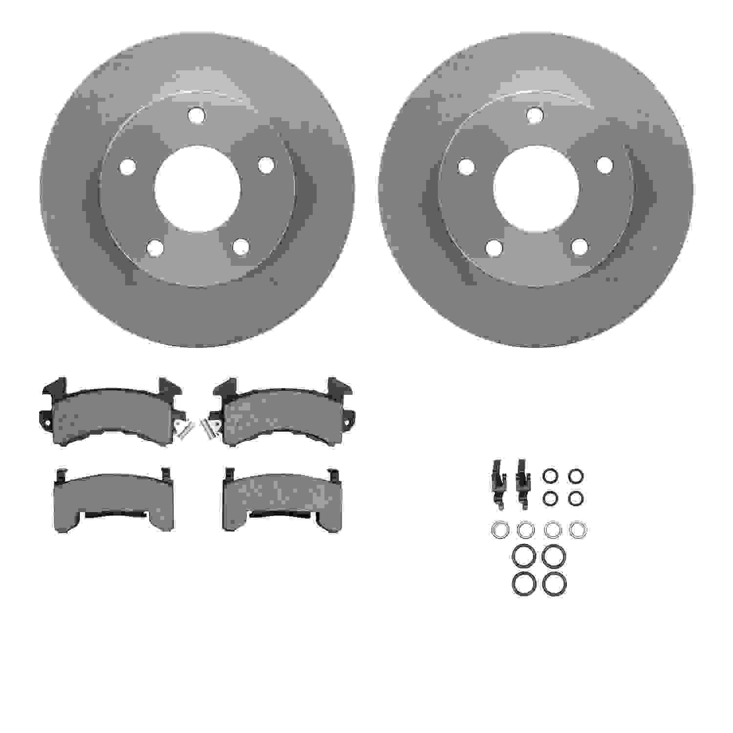 Dynamic Friction Company Disc Brake Kit 6212-48102