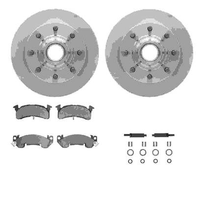 Dynamic Friction Company Disc Brake Kit 6212-48171