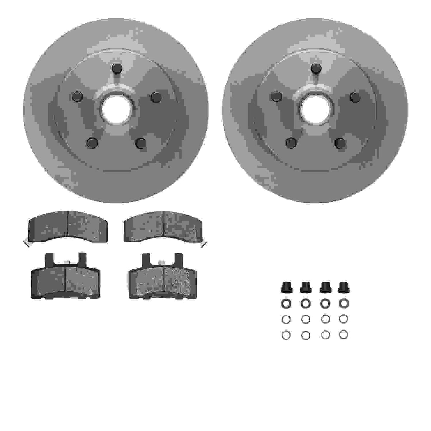 Dynamic Friction Company Disc Brake Kit 6212-48176