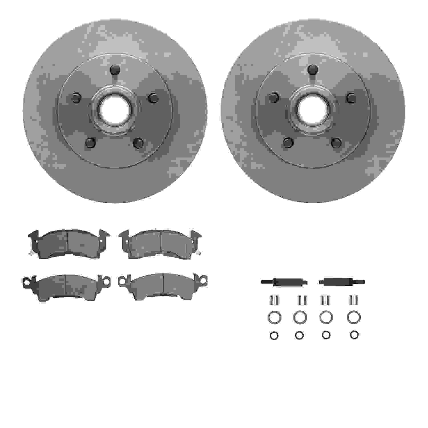 Dynamic Friction Company Disc Brake Kit 6212-48186