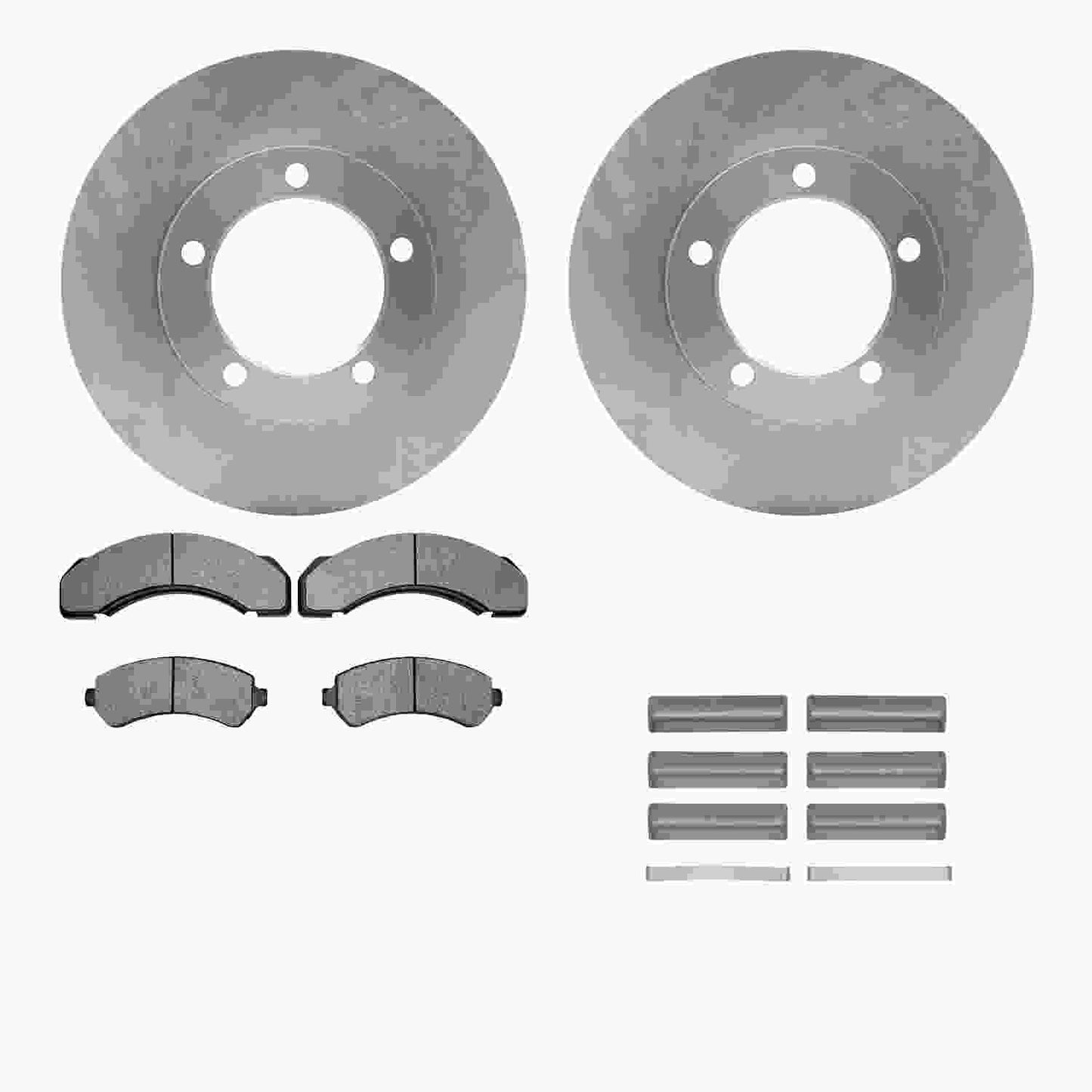 Dynamic Friction Company Disc Brake Kit 6212-48196