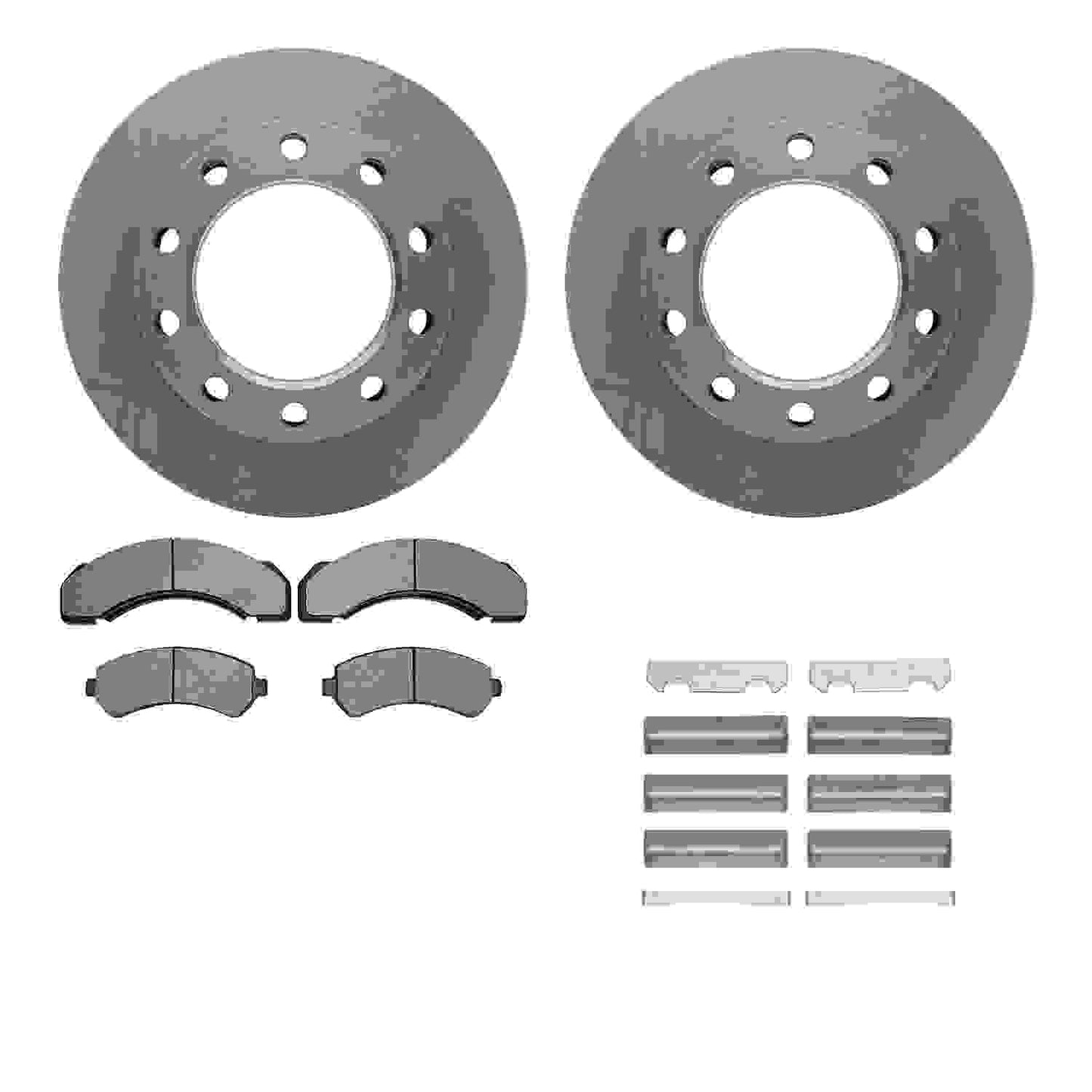 Dynamic Friction Company Disc Brake Kit 6212-48210