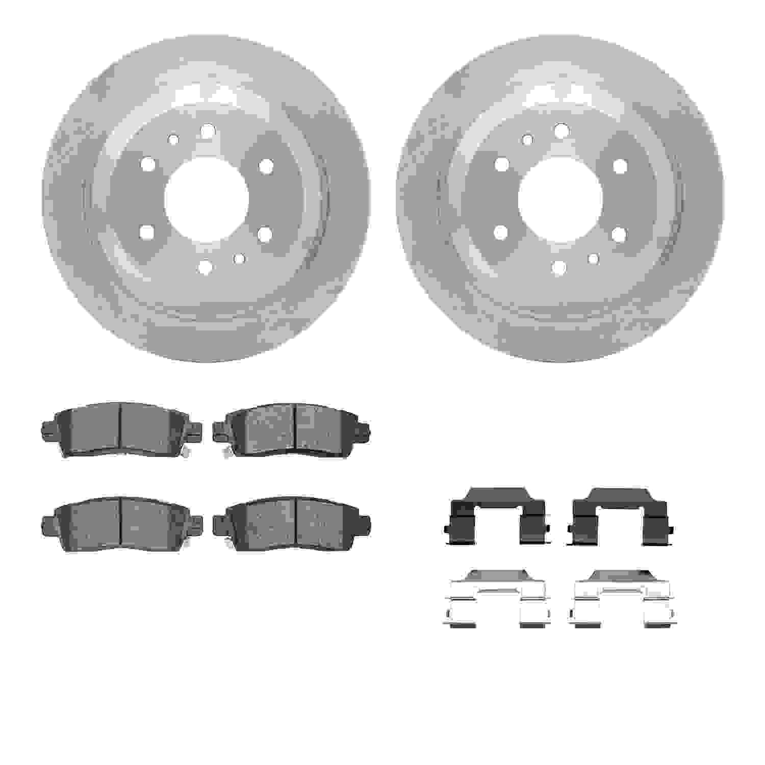 Dynamic Friction Company Disc Brake Kit 6212-48288