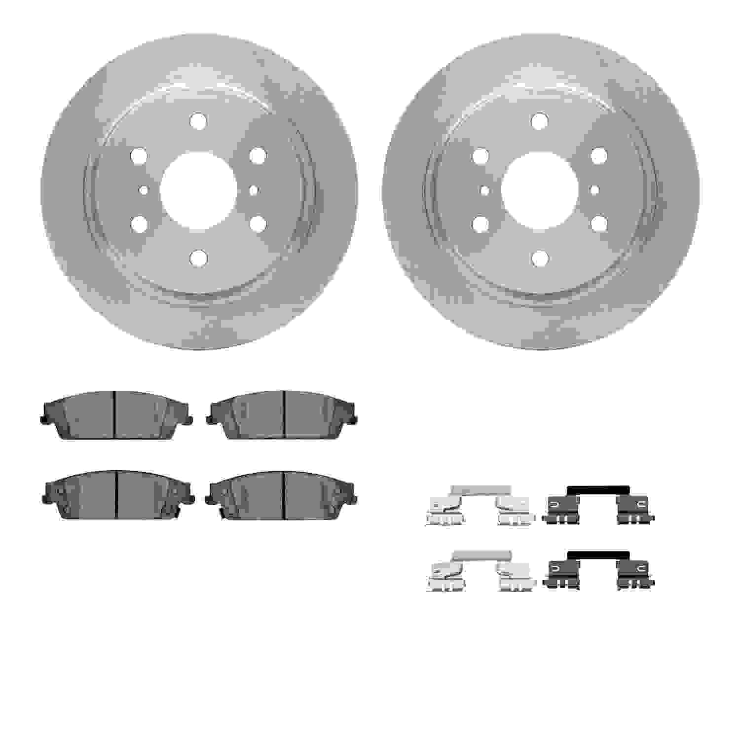 Dynamic Friction Company Disc Brake Kit 6212-48331