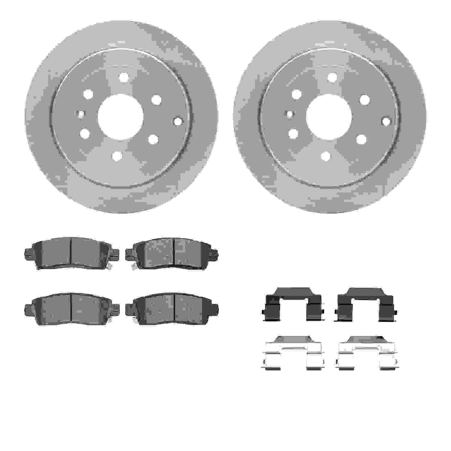 Dynamic Friction Company Disc Brake Kit 6212-48342