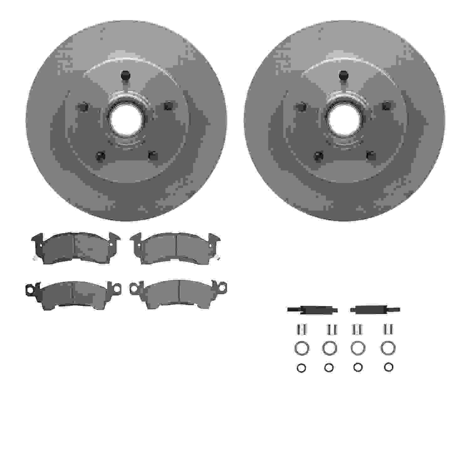 Dynamic Friction Company Disc Brake Kit 6212-51001