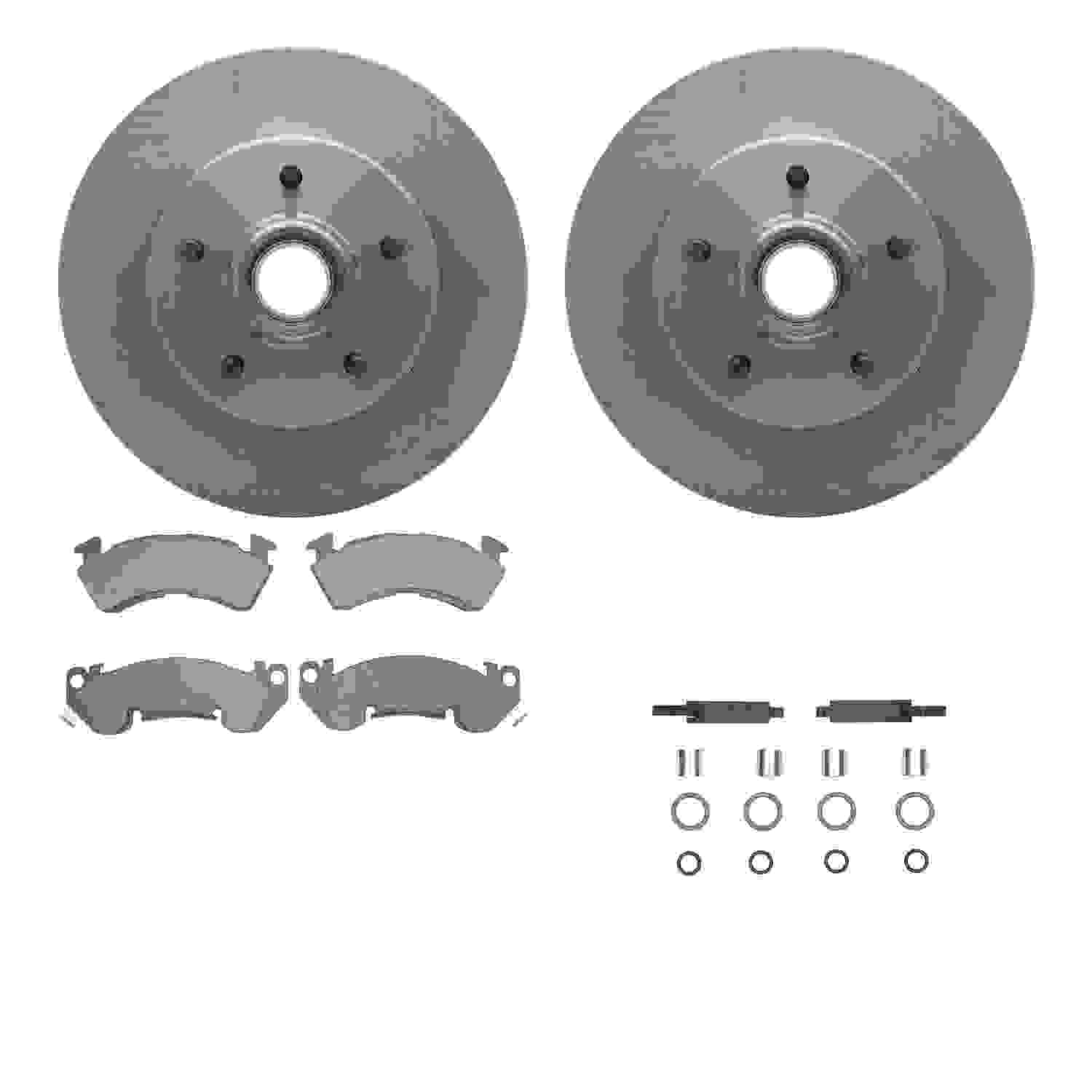 Dynamic Friction Company Disc Brake Kit 6212-51002