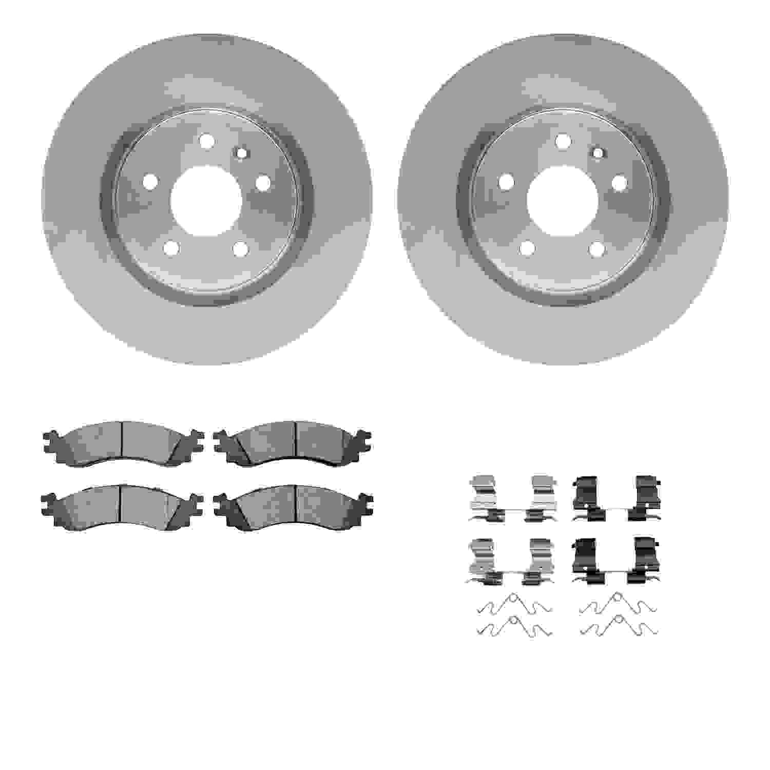 Dynamic Friction Company Disc Brake Kit 6212-54001