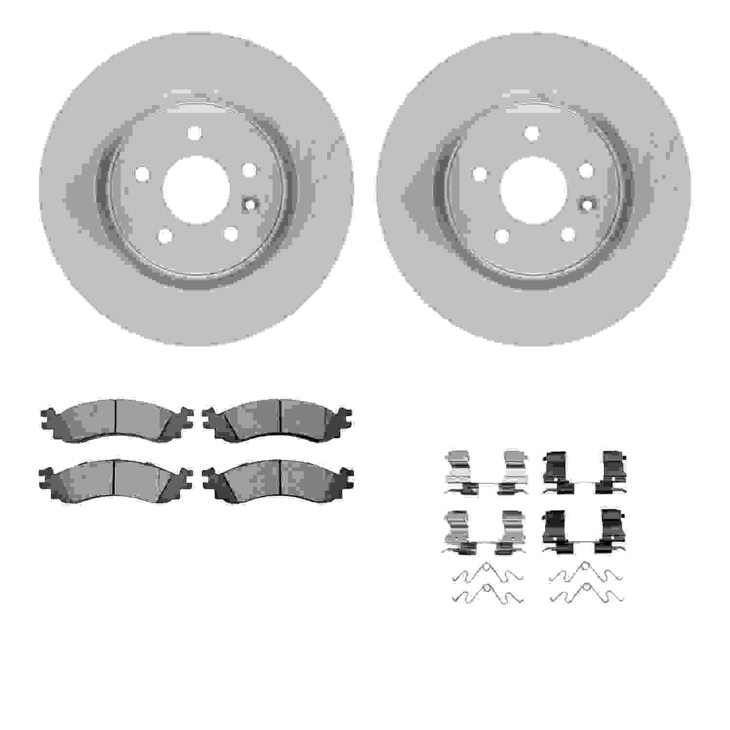 Dynamic Friction Company Disc Brake Kit 6212-54010