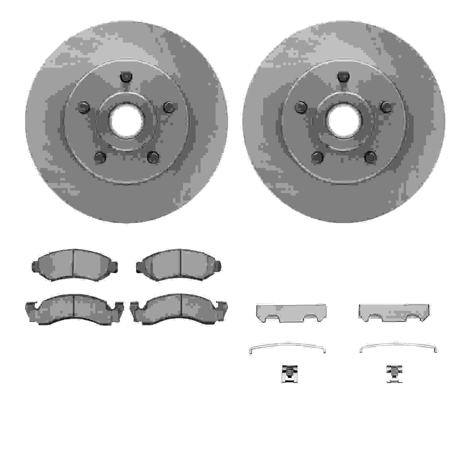 Dynamic Friction Company Disc Brake Kit 6212-54262