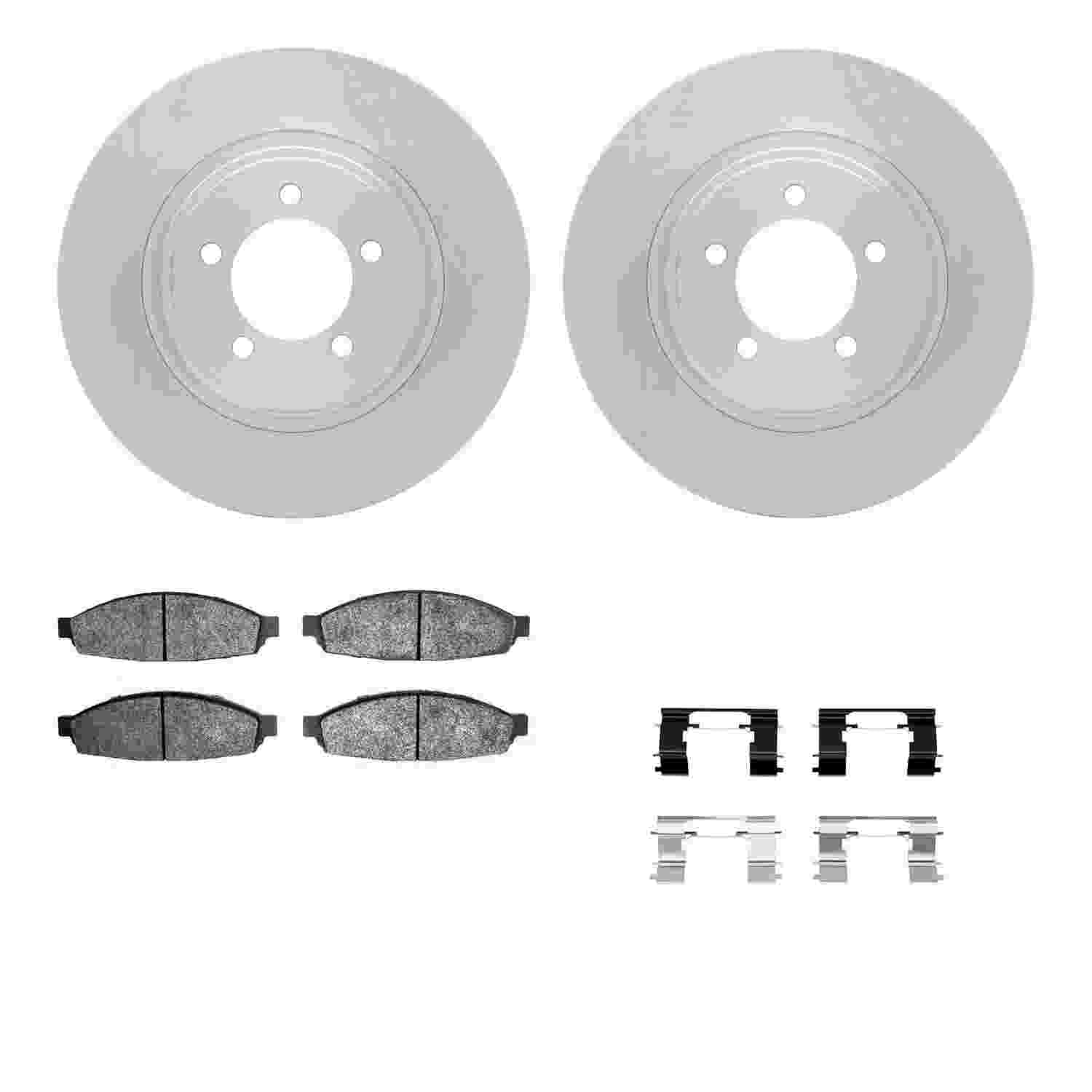 Dynamic Friction Company Disc Brake Kit 6212-55004