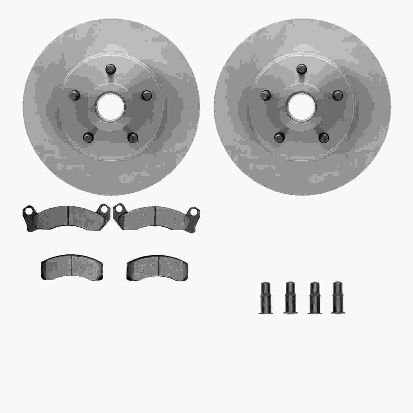 Dynamic Friction Company Disc Brake Kit 6212-55009