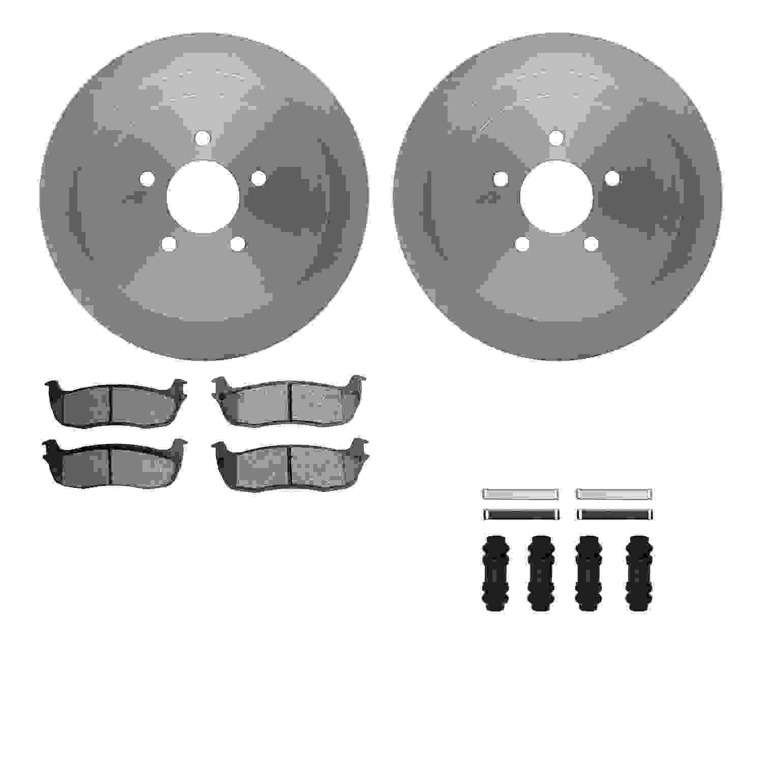 Dynamic Friction Company Disc Brake Kit 6212-55020