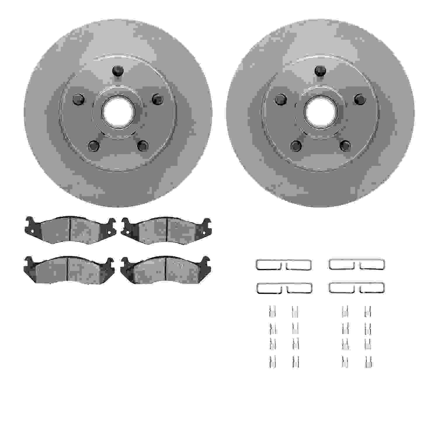 Dynamic Friction Company Disc Brake Kit 6212-66030