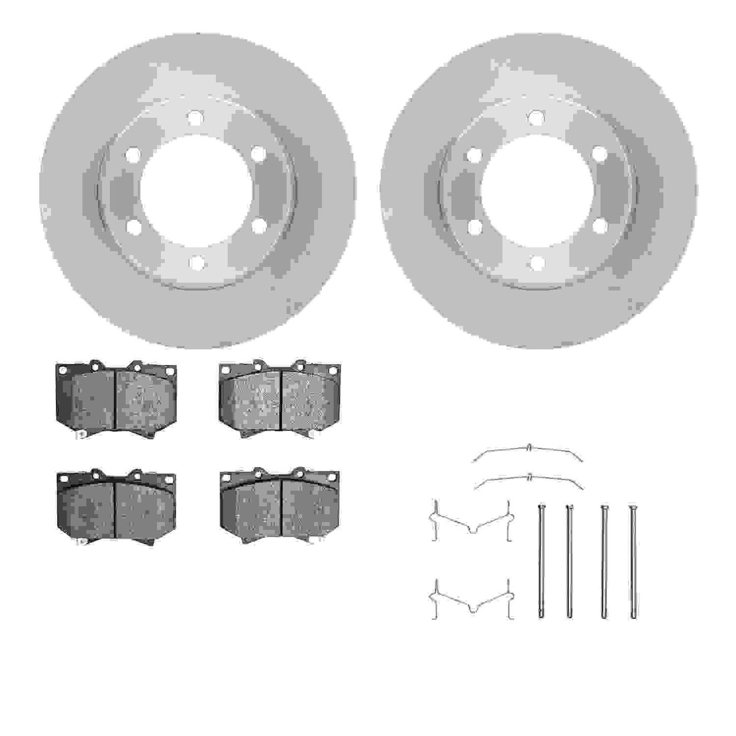 Dynamic Friction Company Disc Brake Kit 6212-76001