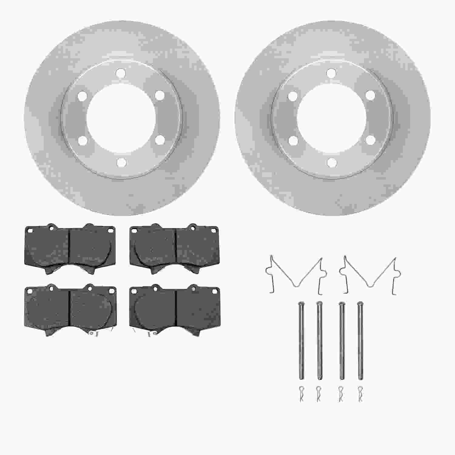 Dynamic Friction Company Disc Brake Kit 6212-76002