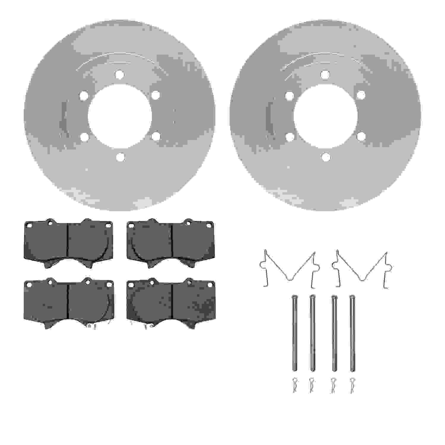 Dynamic Friction Company Disc Brake Kit 6212-76007