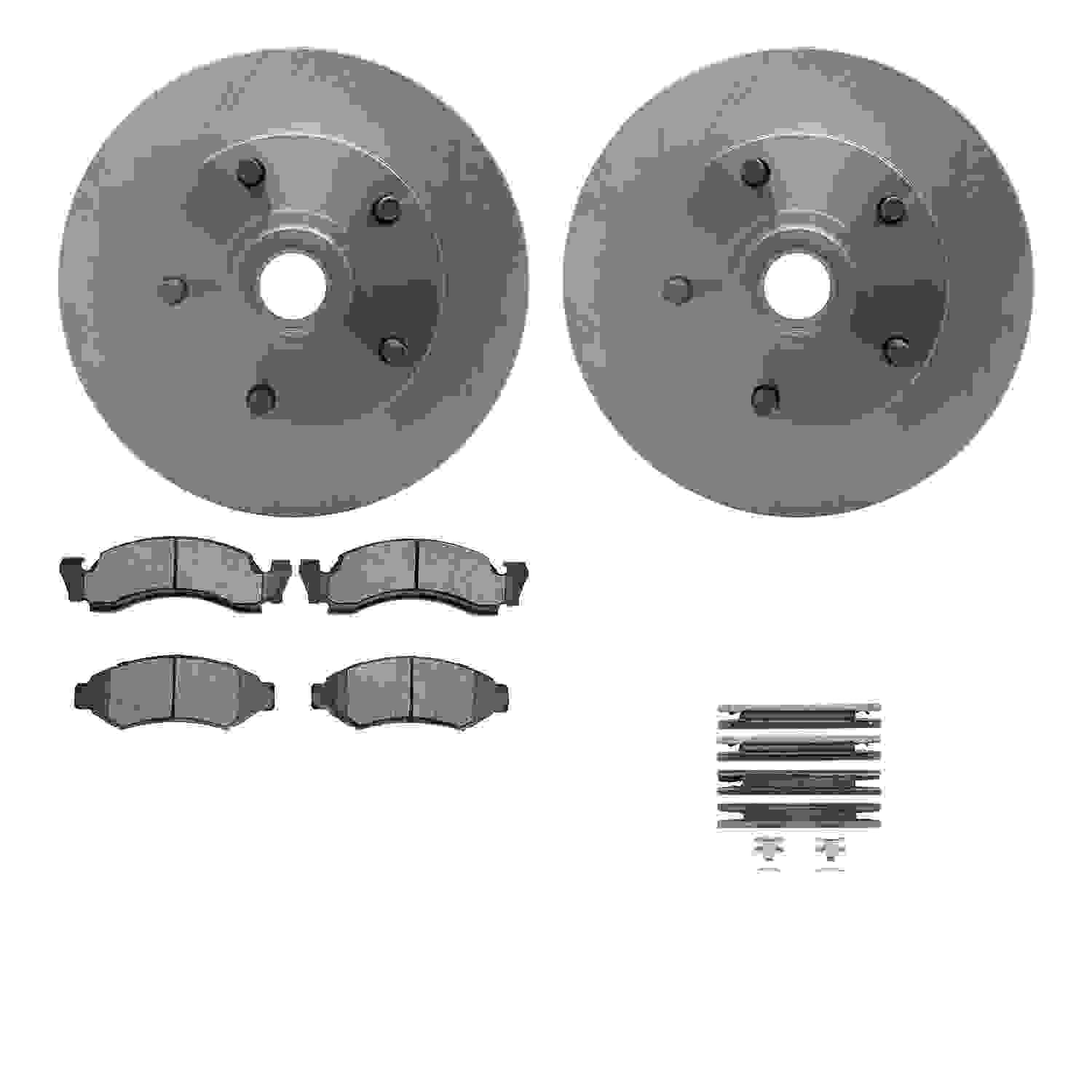 Dynamic Friction Company Disc Brake Kit 6212-99237