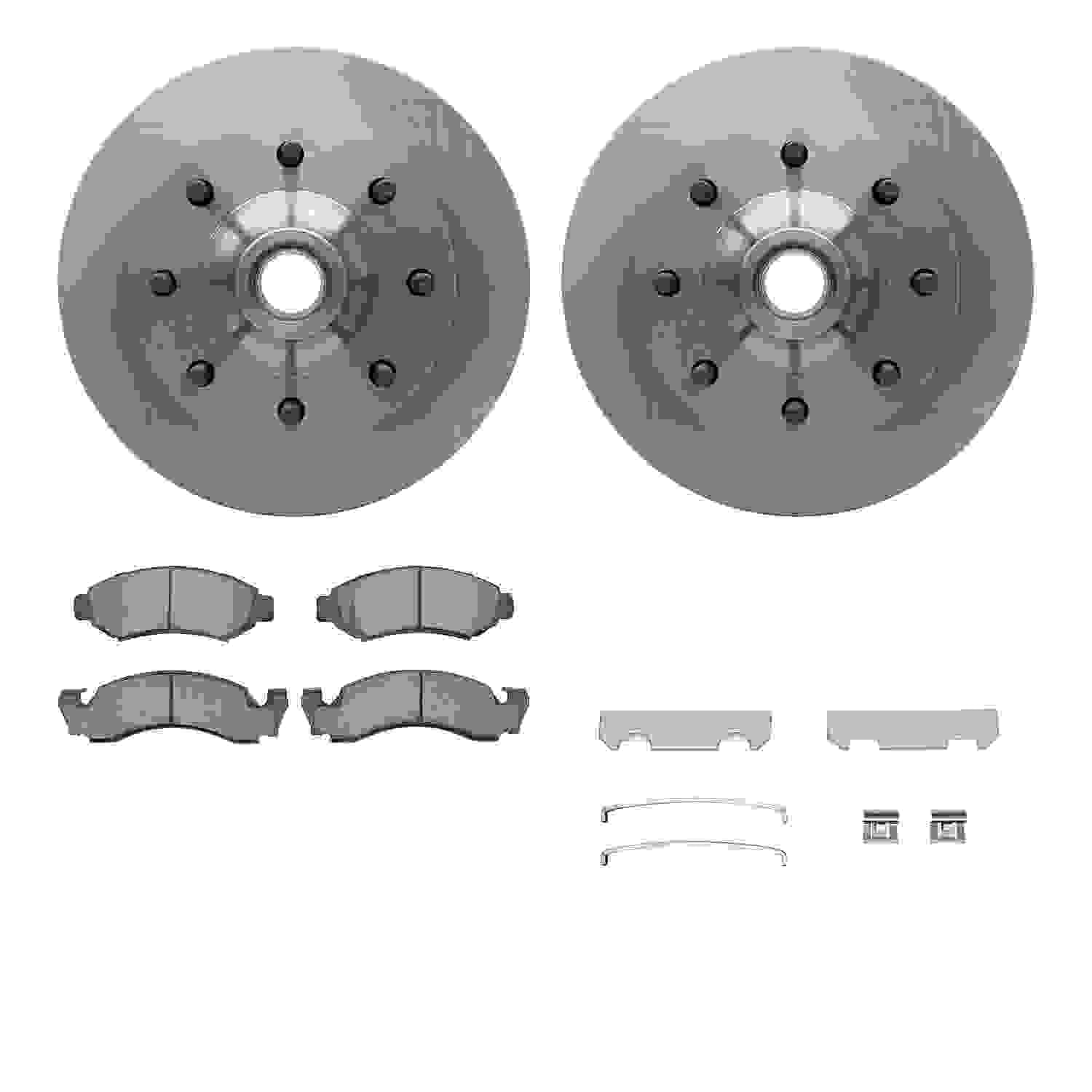 Dynamic Friction Company Disc Brake Kit 6212-99296