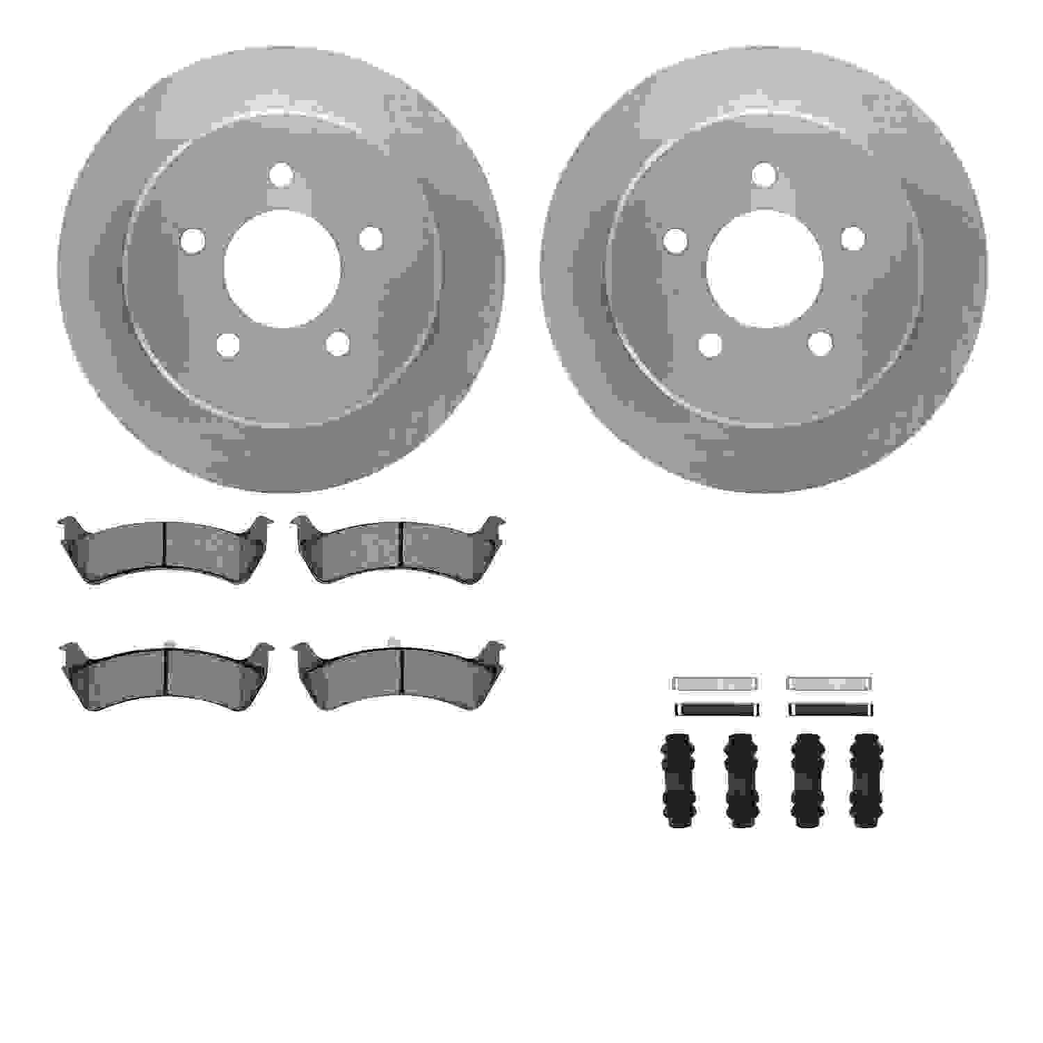 Dynamic Friction Company Disc Brake Kit 6212-99376