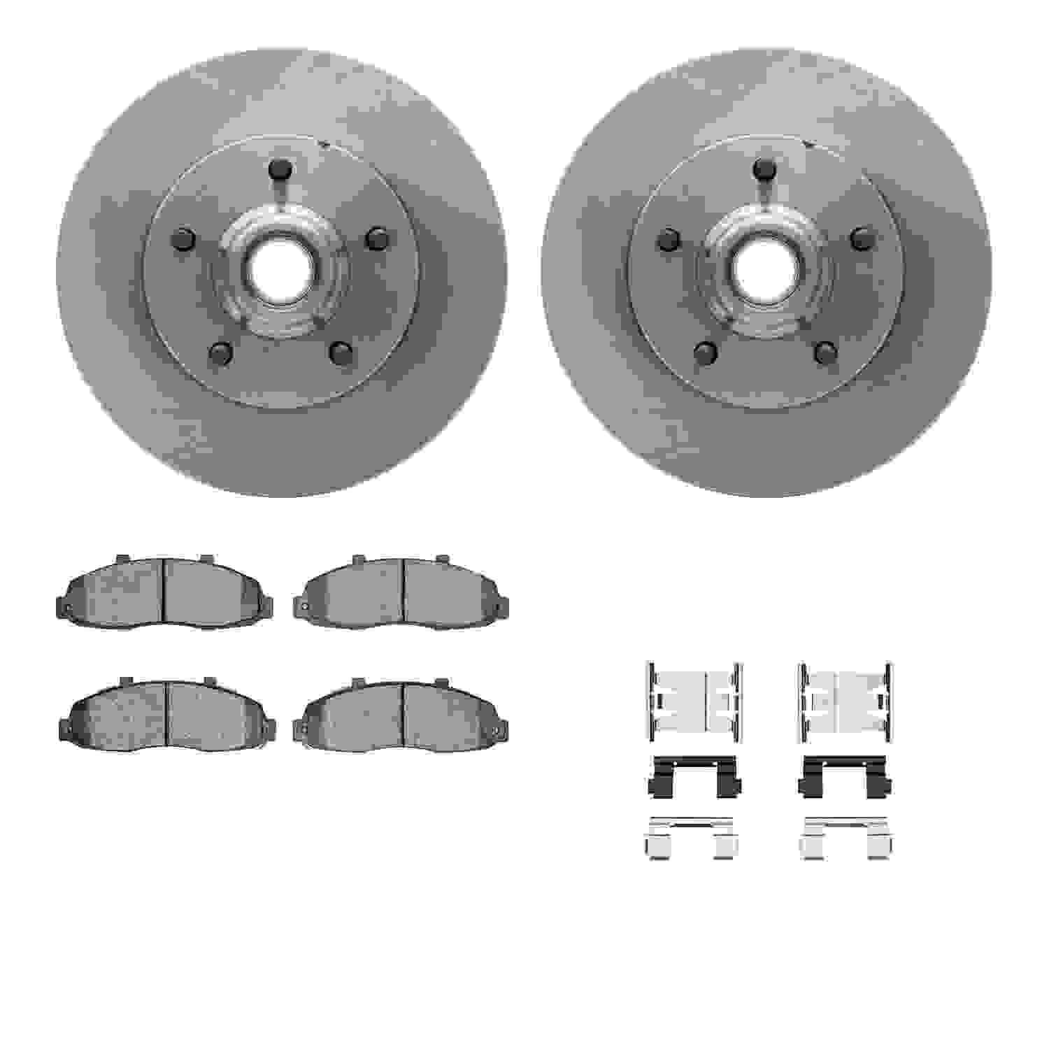 Dynamic Friction Company Disc Brake Kit 6212-99387