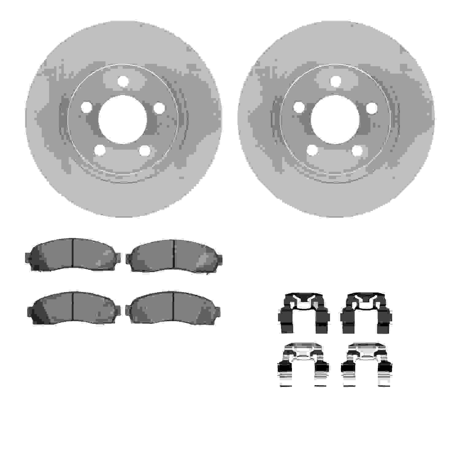 Dynamic Friction Company Disc Brake Kit 6212-99480