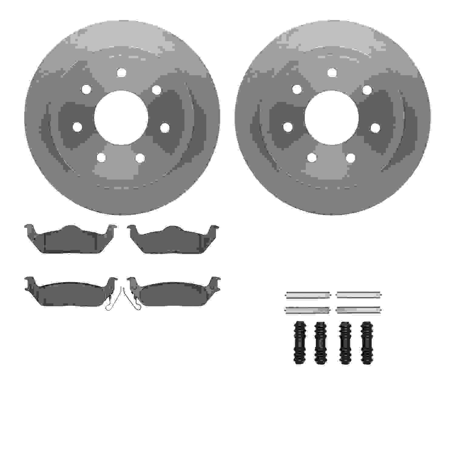 Dynamic Friction Company Disc Brake Kit 6212-99561