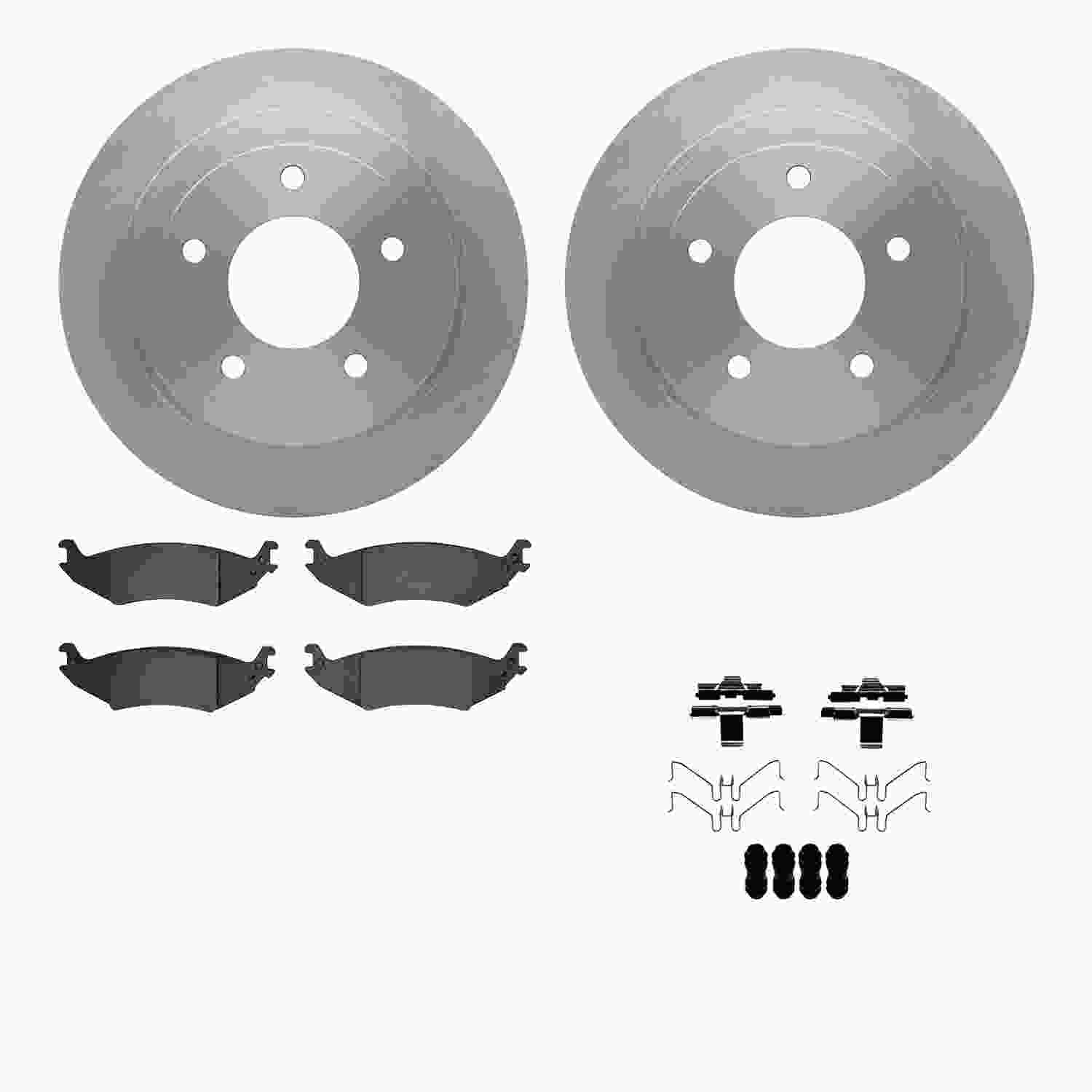 Dynamic Friction Company Disc Brake Kit 6212-99573