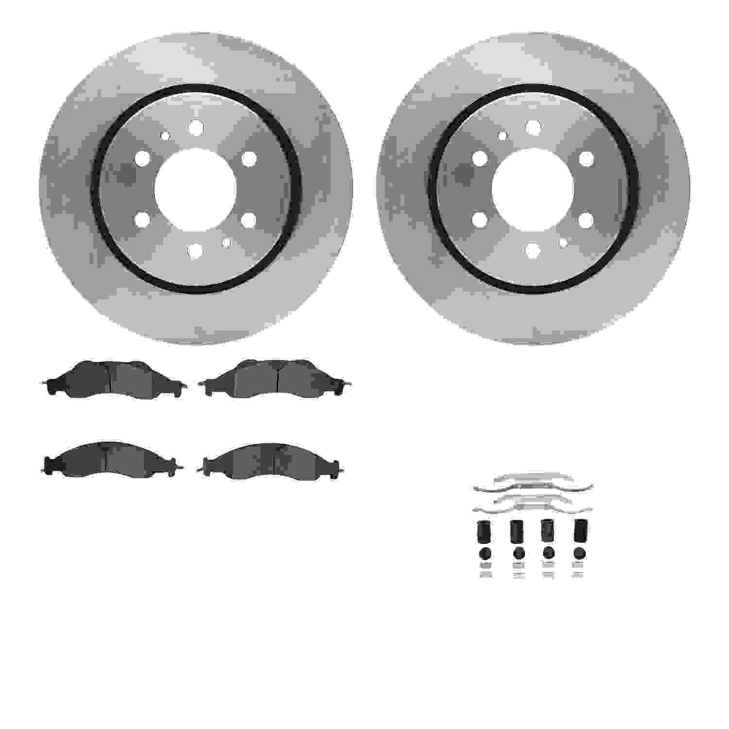 Dynamic Friction Company Disc Brake Kit 6212-99630