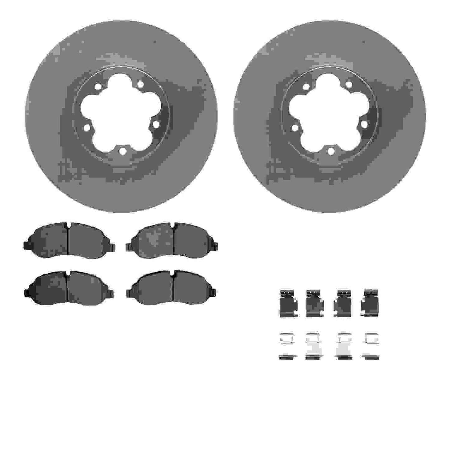Dynamic Friction Company Disc Brake Kit 6212-99723