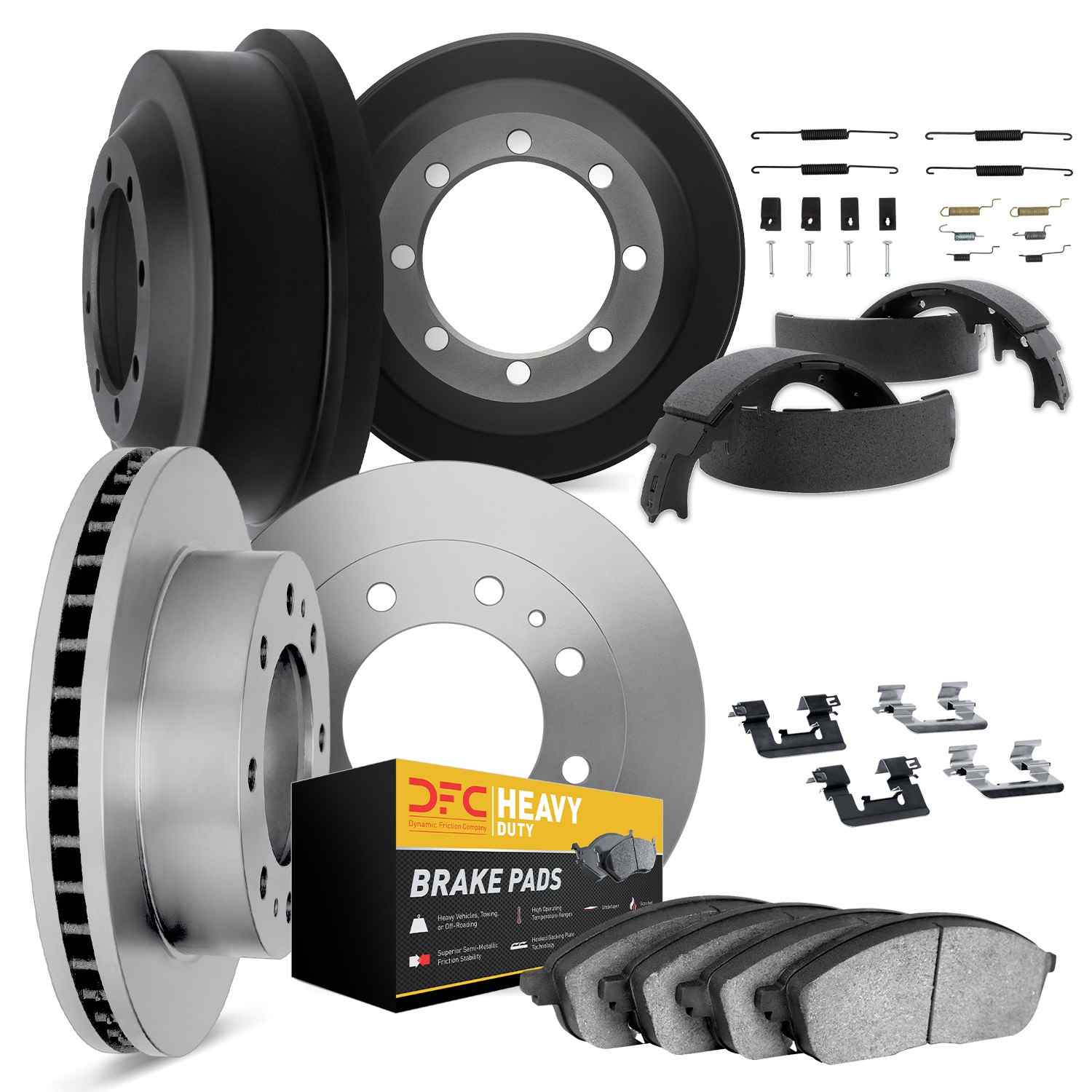 Dynamic Friction Company Disc Brake Kit 6214-48293