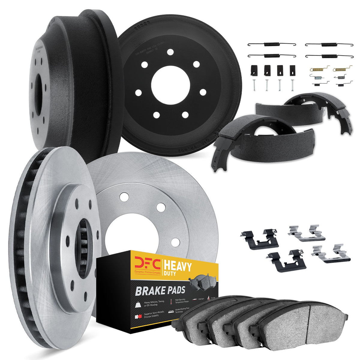 Dynamic Friction Company Disc Brake Kit 6214-55019