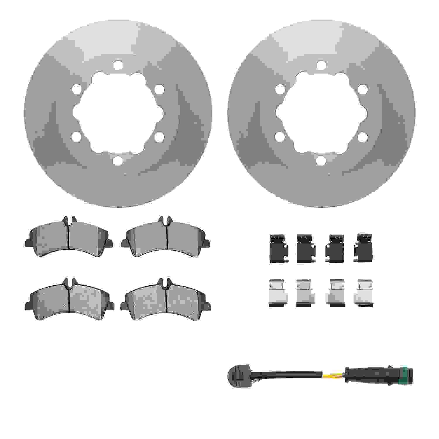 Dynamic Friction Company Disc Brake Kit 6222-63387