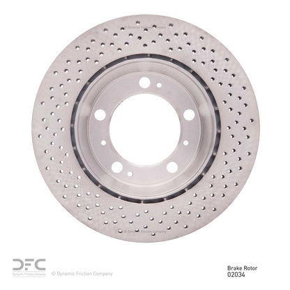 Dynamic Friction Company Disc Brake Rotor 624-02034