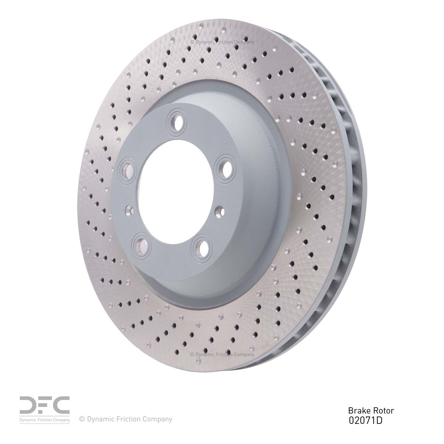 Dynamic Friction Company Disc Brake Rotor 624-02071D