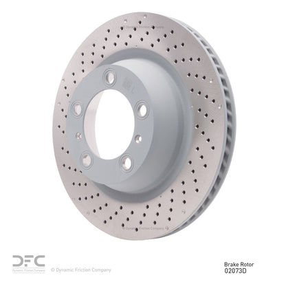 Dynamic Friction Company Disc Brake Rotor 624-02073D