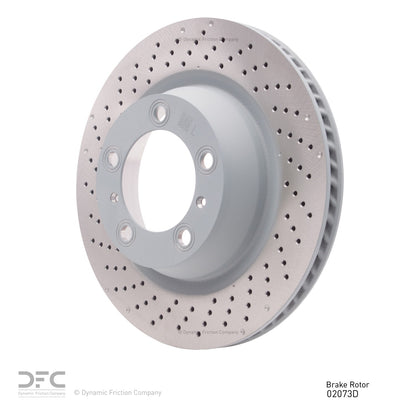 Dynamic Friction Company Disc Brake Rotor 624-02073D