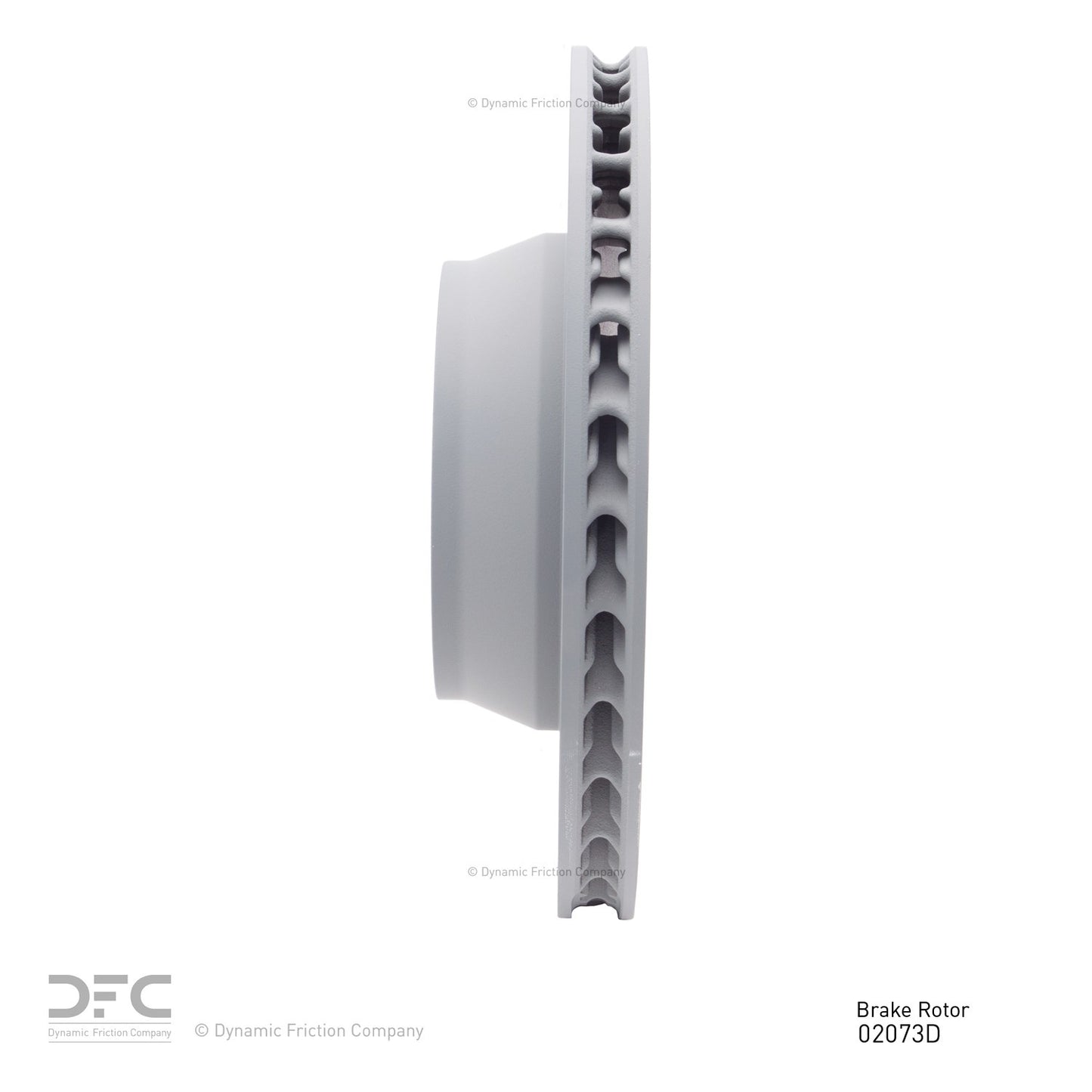 Dynamic Friction Company Disc Brake Rotor 624-02073D