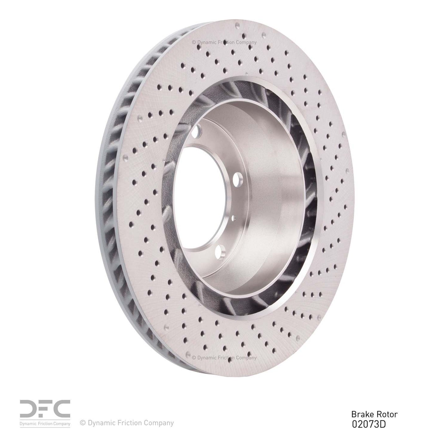Dynamic Friction Company Disc Brake Rotor 624-02073D