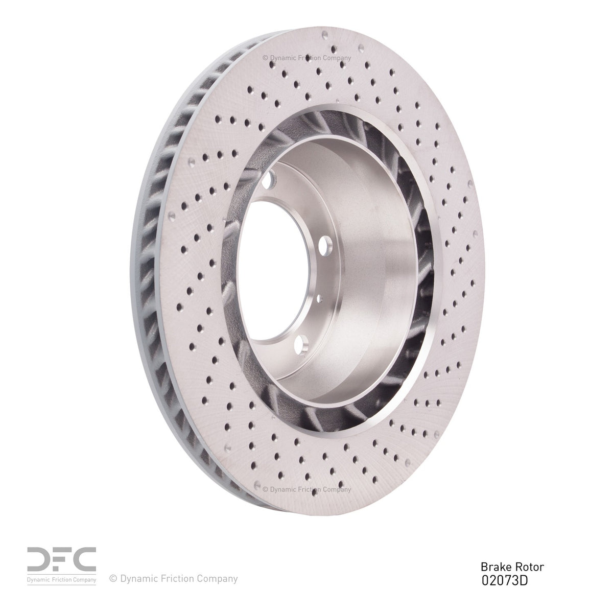 Dynamic Friction Company Disc Brake Rotor 624-02073D