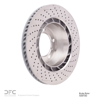 Dynamic Friction Company Disc Brake Rotor 624-02073D