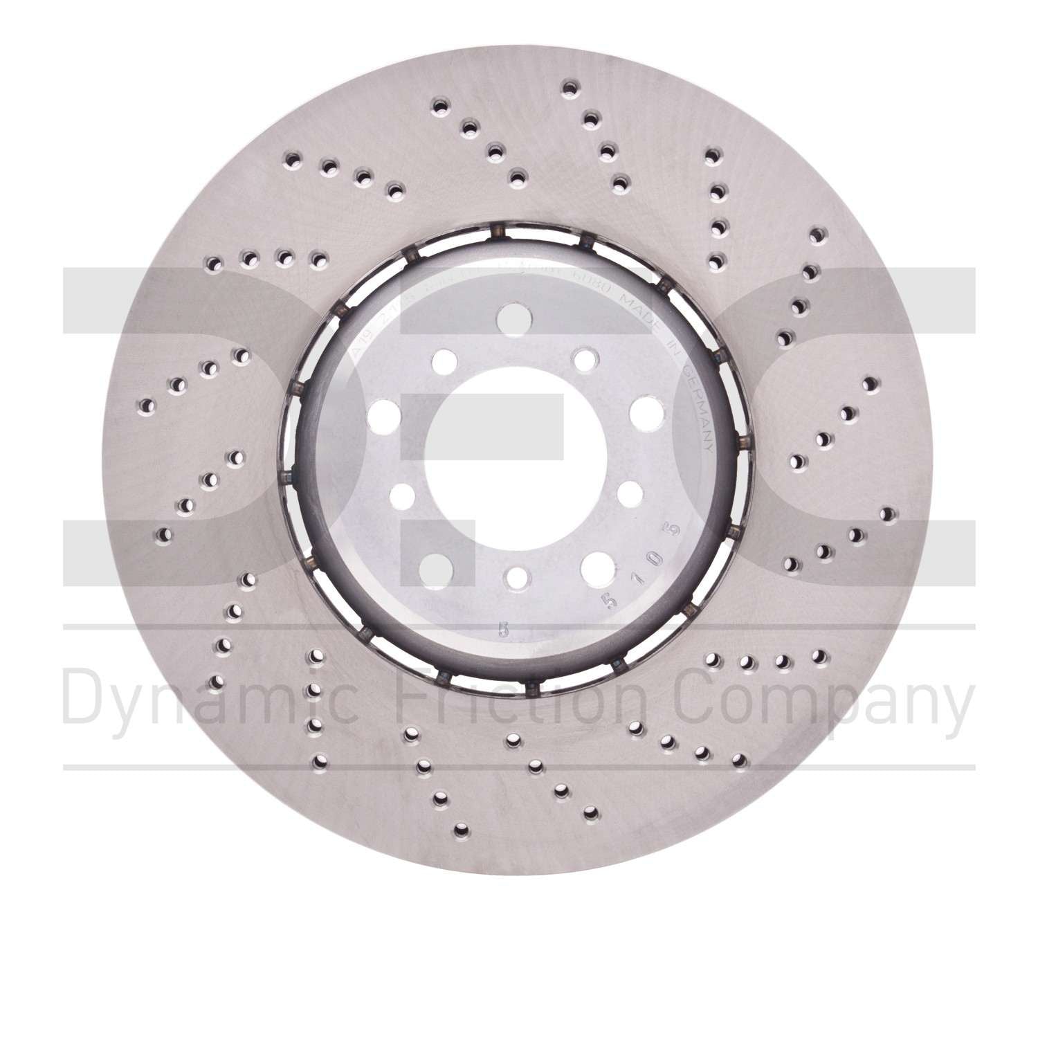 Dynamic Friction Company Disc Brake Rotor 624-31071D