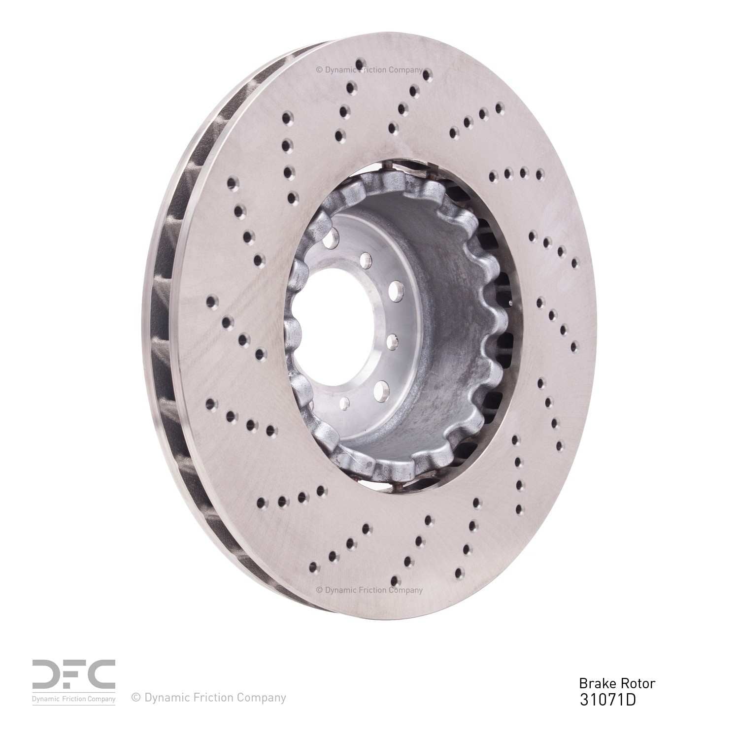 Dynamic Friction Company Disc Brake Rotor 624-31071D